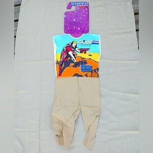 Vintage 1990s Vinyl Child Halloween Costume GI Joe **BRAND NEW**  No Mask